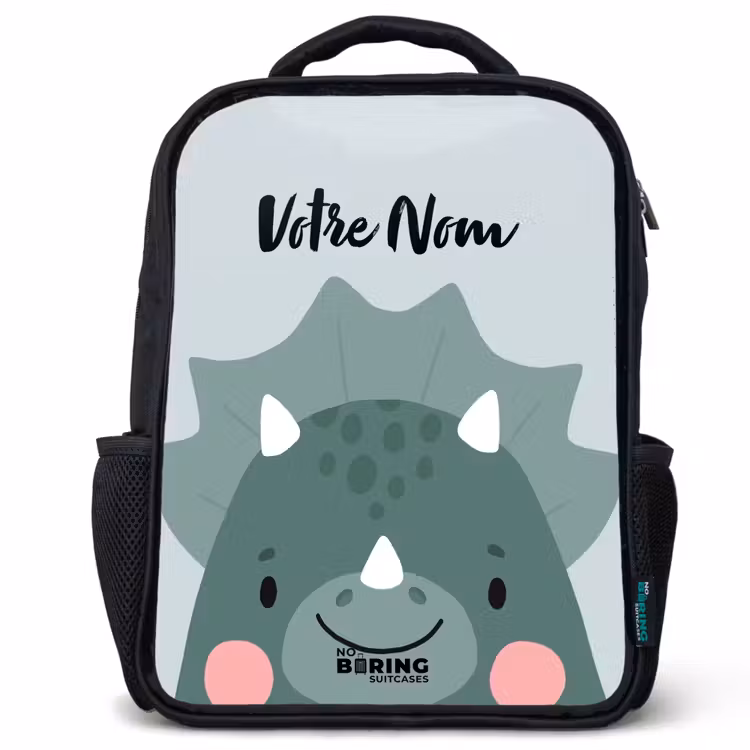 Sac à dos enfant - Noir - Tigo triceratops — 1
