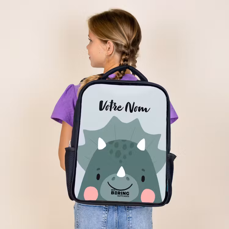 Sac à dos enfant - Noir - Tigo triceratops — 4