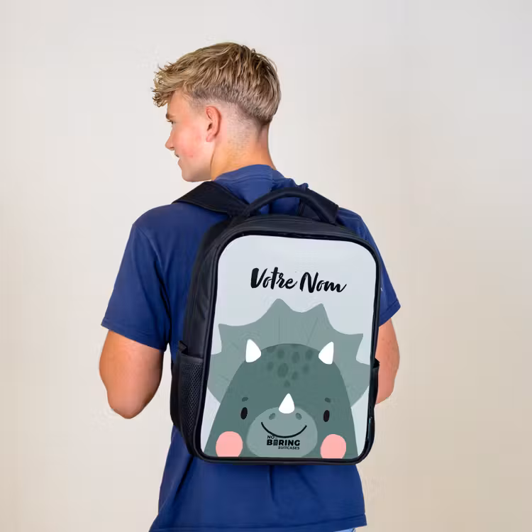 Sac à dos enfant - Noir - Tigo triceratops — 5