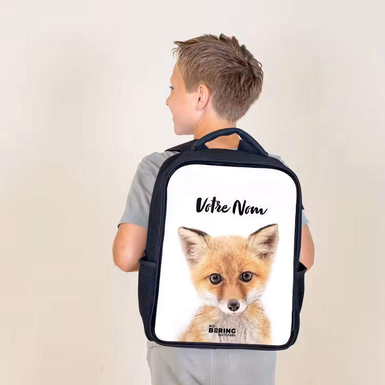 Sac à dos enfant - Noir - Vicky Fox — 2