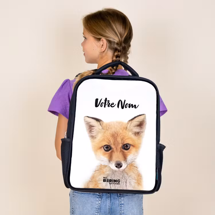 Sac à dos enfant - Noir - Vicky Fox — 4