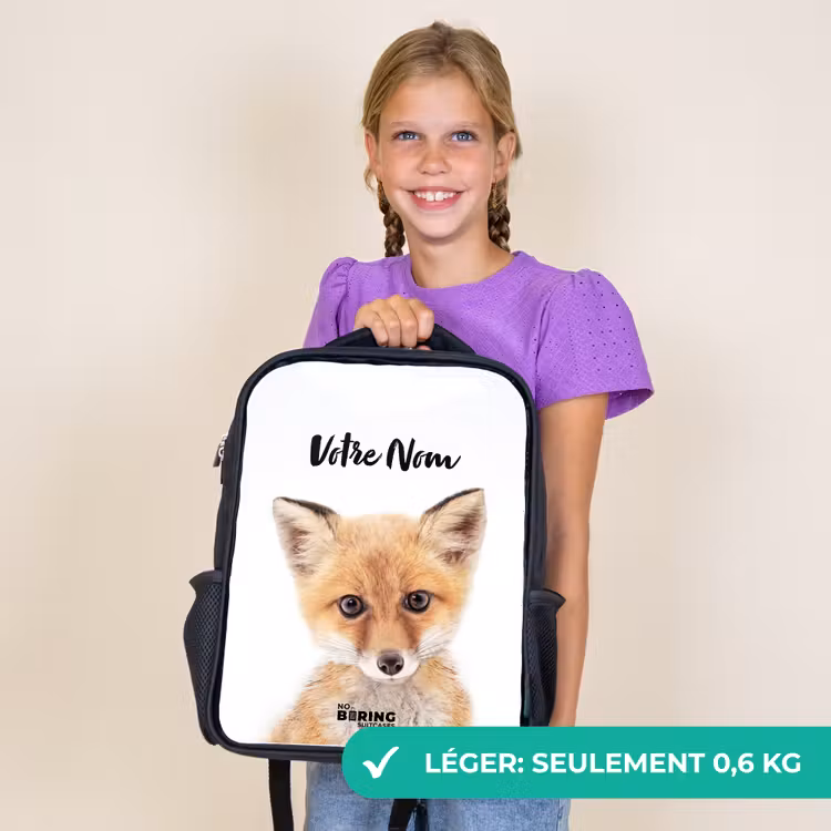 Sac à dos enfant - Noir - Vicky Fox — 9