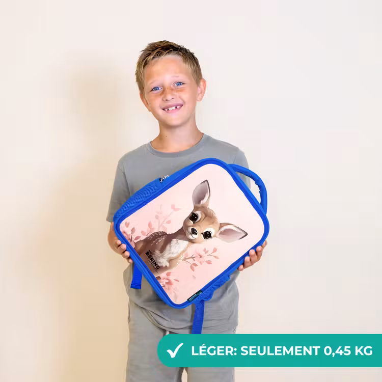 Sac à dos enfant - Bleu - Chevreuil Hedwig — 3