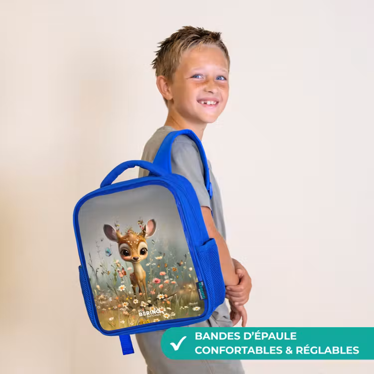 Sac à dos enfant - Bleu - Valerie fielder — 4