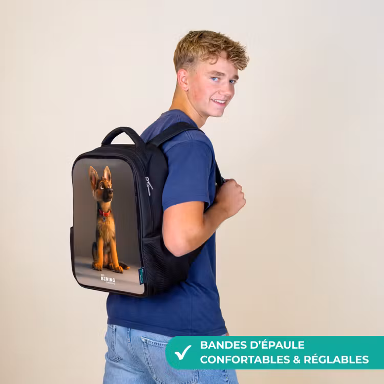 Sac à dos enfant - Noir - Berger caché — 11