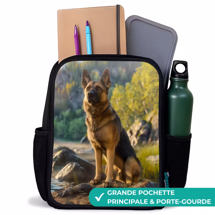 Sac à dos enfant - Noir - Berger de Hessel — 10
