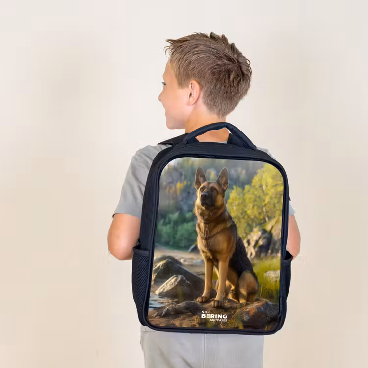 Sac à dos enfant - Noir - Berger de Hessel — 2