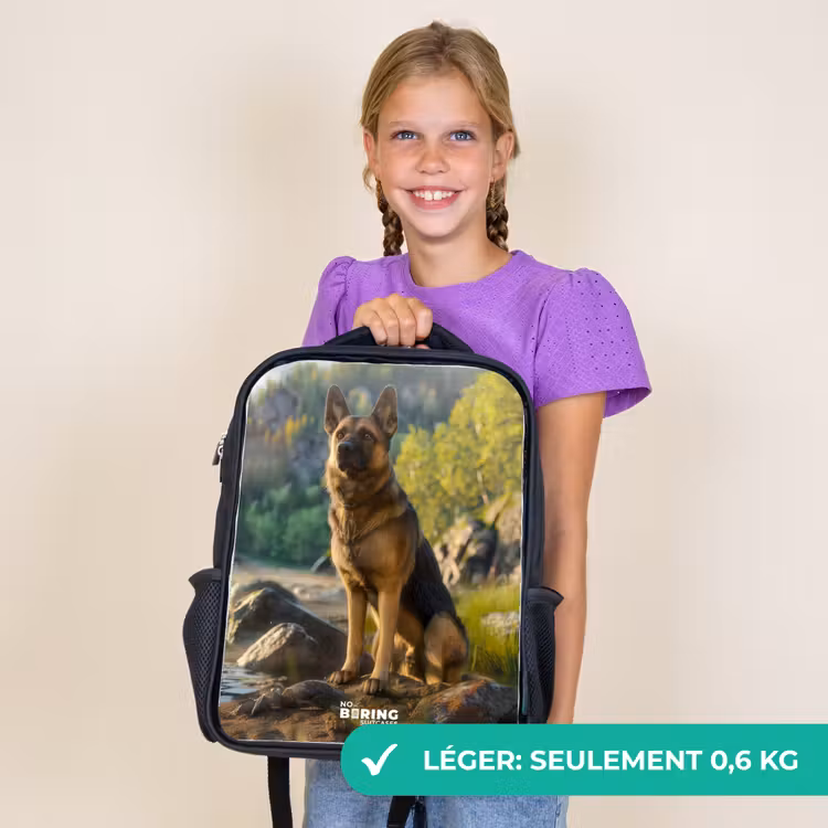 Sac à dos enfant - Noir - Berger de Hessel — 9