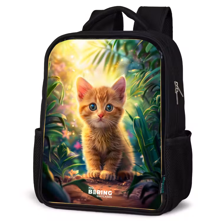 Sac à dos enfant - Noir - Chaton Kees — 6