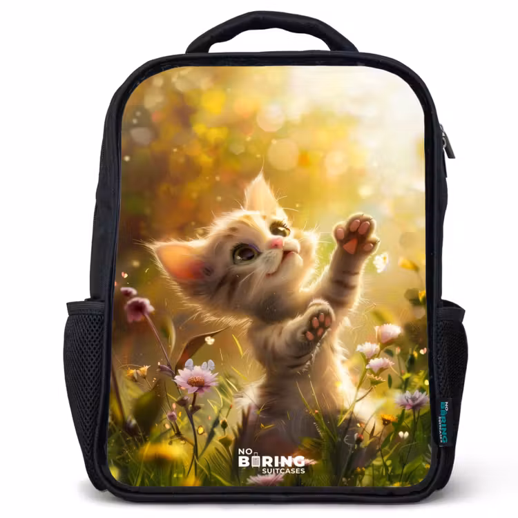 Sac à dos enfant - Noir - Chaton Koosje — 1