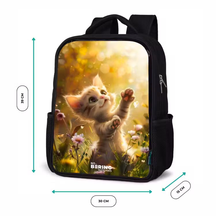 Sac à dos enfant - Noir - Chaton Koosje — 8