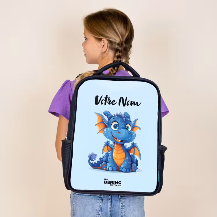 Sac à dos enfant - Noir - Dragon minuscule — 4