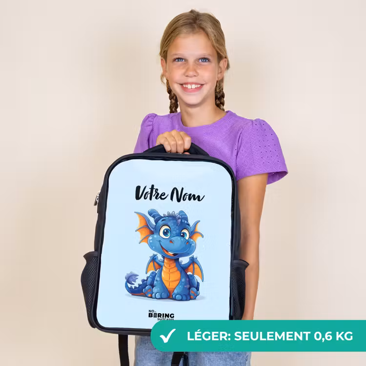 Sac à dos enfant - Noir - Dragon minuscule — 9