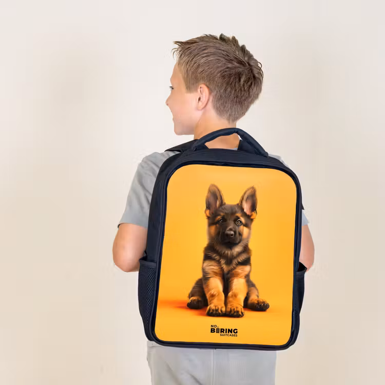 Sac à dos enfant - Noir - Hein berger — 2