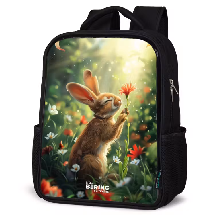 Sac à dos enfant - Noir - Lapin Kasper — 6