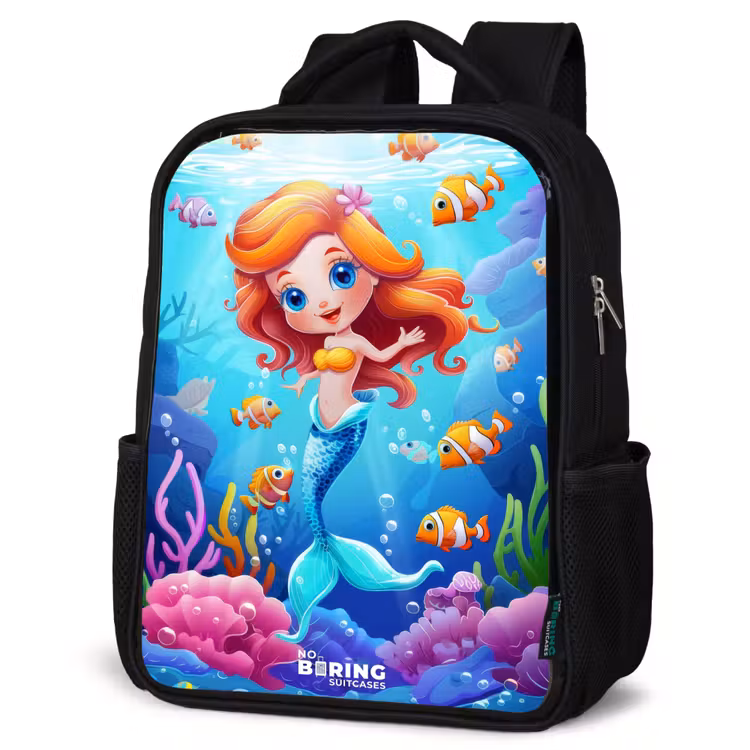 Sac à dos enfant - Noir - Olivia sous l'eau — 6