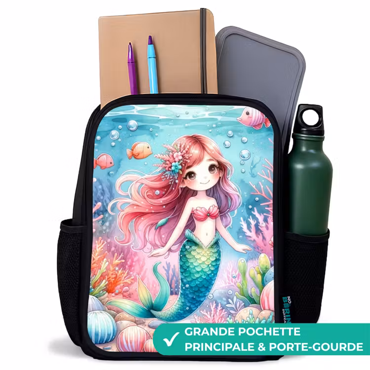 Sac à dos enfant - Noir - Queue de cristal de Kira — 10