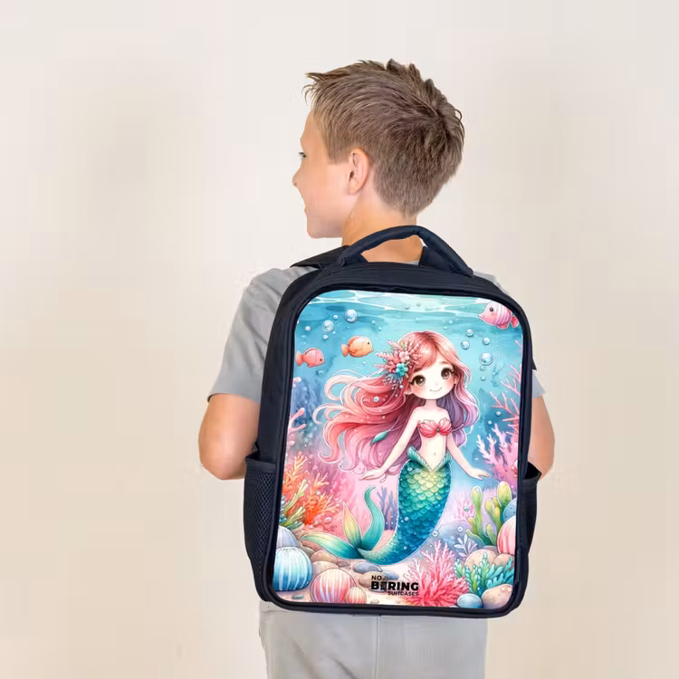 Sac à dos enfant - Noir - Queue de cristal de Kira — 2