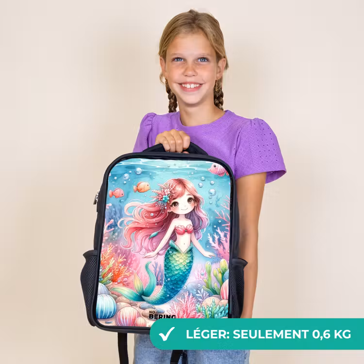 Sac à dos enfant - Noir - Queue de cristal de Kira — 9