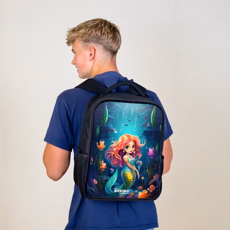 Sac à dos enfant - Noir - Reine de corail — 5