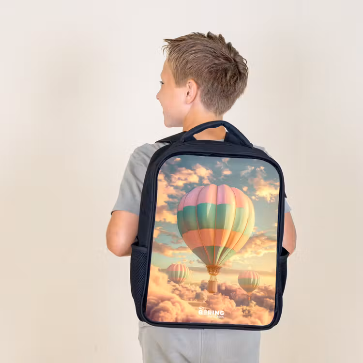 Sac à dos enfant - Noir - Skyliner pastel — 2
