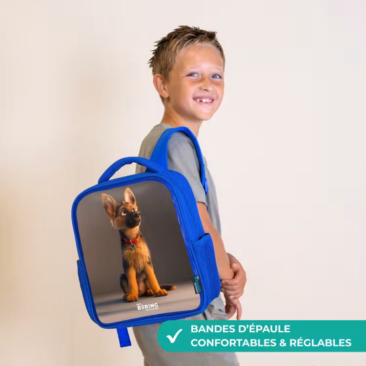 Sac à dos enfant - Bleu - Berger caché — 4