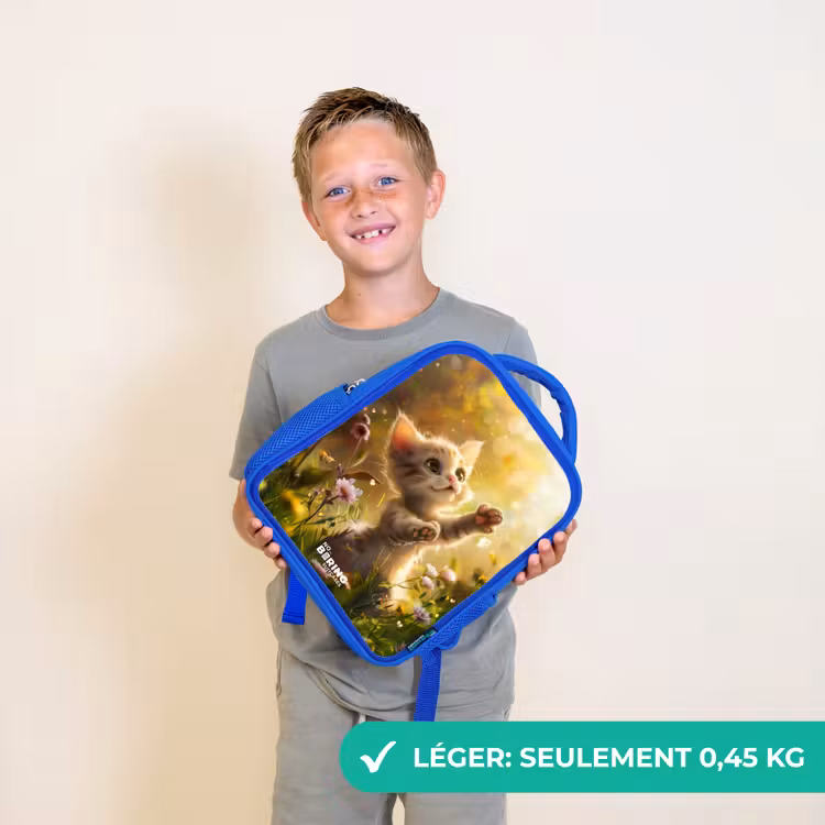 Sac à dos enfant - Bleu - Chaton Koosje — 3
