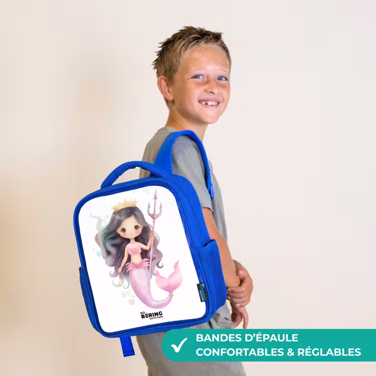 Sac à dos enfant - Bleu - Kyra coral princesse — 4