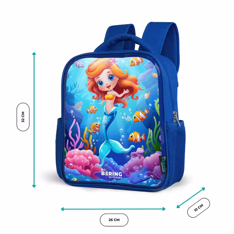 Sac à dos enfant - Bleu - Olivia sous l'eau — 6