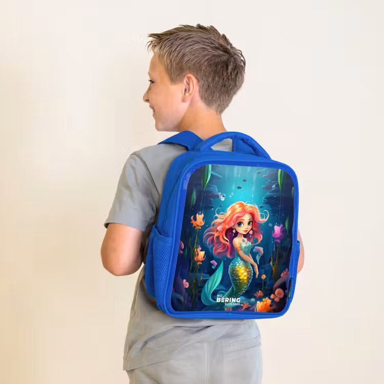 Sac à dos enfant - Bleu - Reine de corail — 2