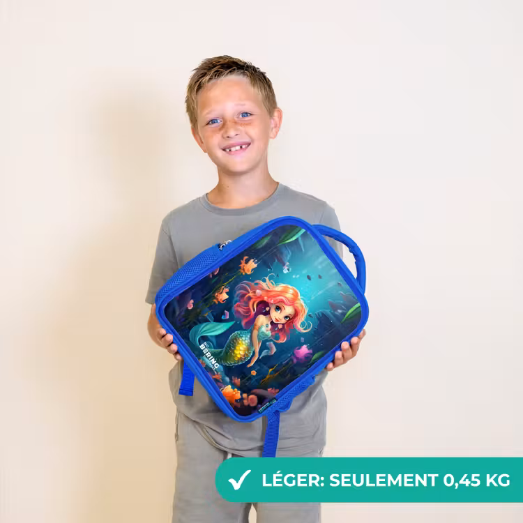 Sac à dos enfant - Bleu - Reine de corail — 3