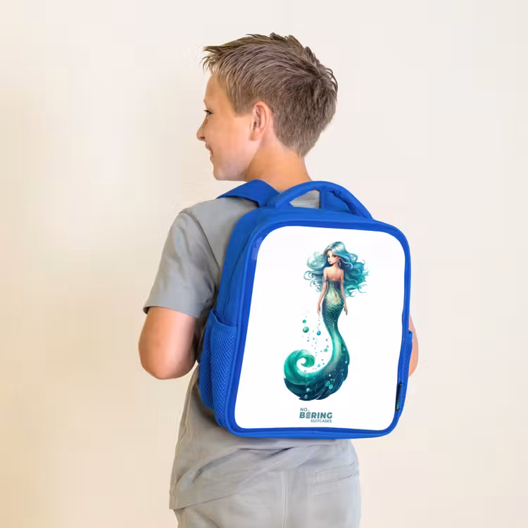 Sac à dos enfant - Bleu - Sandra émeraude — 2