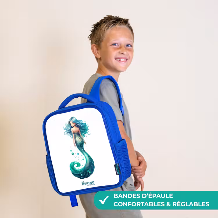 Sac à dos enfant - Bleu - Sandra émeraude — 4