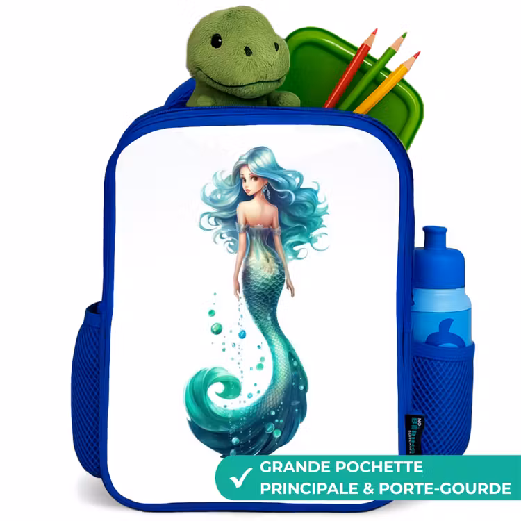 Sac à dos enfant - Bleu - Sandra émeraude — 5