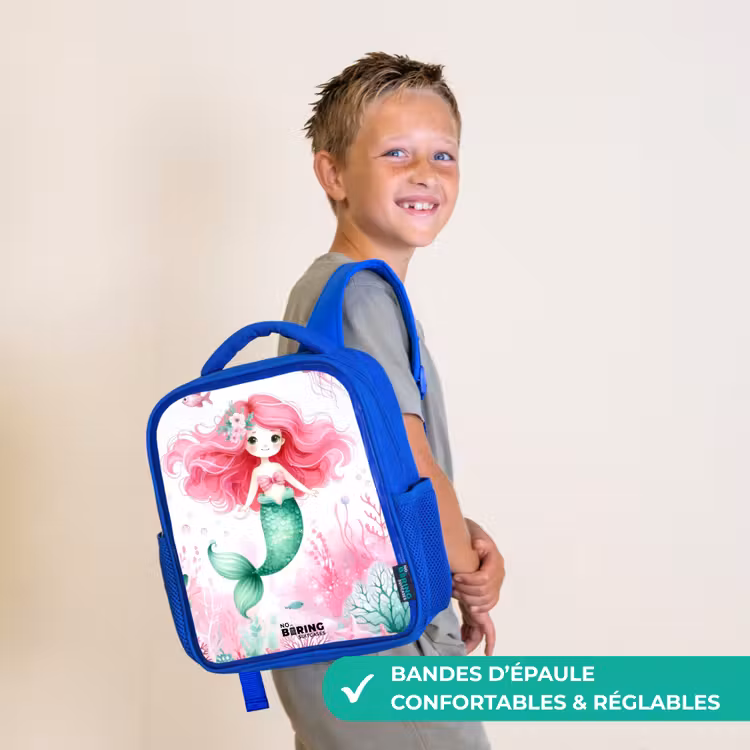 Sac à dos enfant - Bleu - Serena enfant coquille — 4