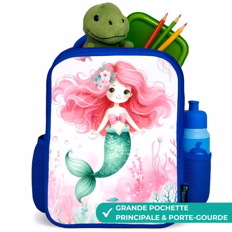 Sac à dos enfant - Bleu - Serena enfant coquille — 5