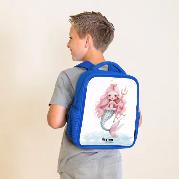 Sac à dos enfant - Bleu - Sirène Suzy — 2