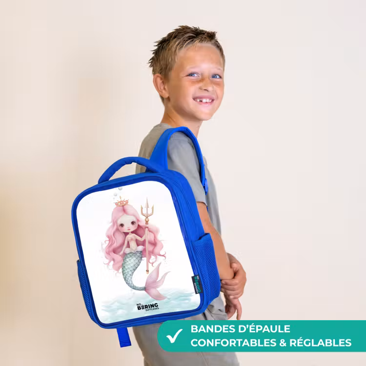 Sac à dos enfant - Bleu - Sirène Suzy — 4
