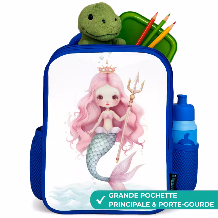 Sac à dos enfant - Bleu - Sirène Suzy — 5