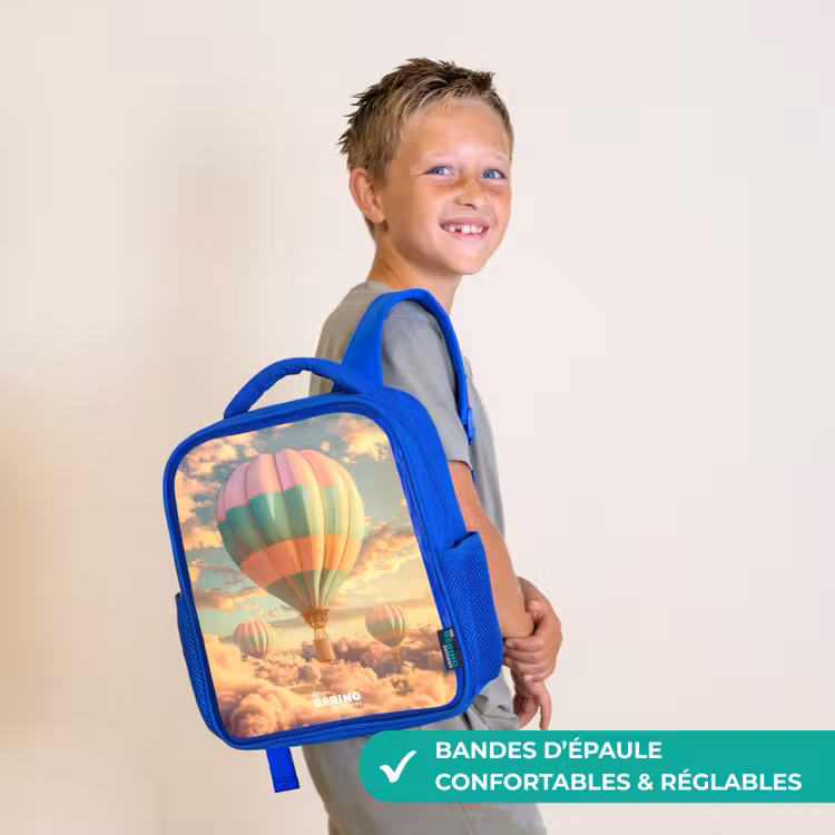 Sac à dos enfant - Bleu - Skyliner pastel — 4
