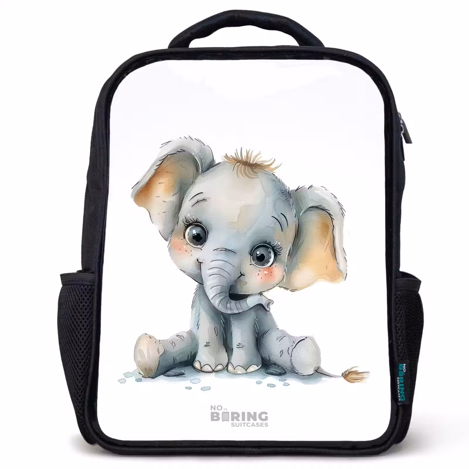 Sac à dos enfant - Noir - Bébé éléphant — 1