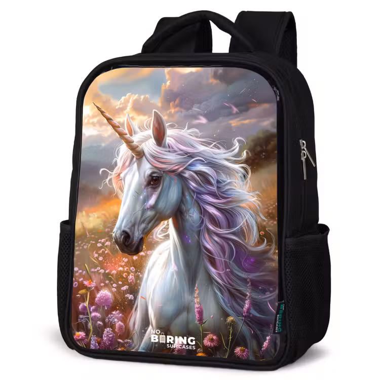 Sac à dos enfant - Noir - Corne perlée pastel — 6