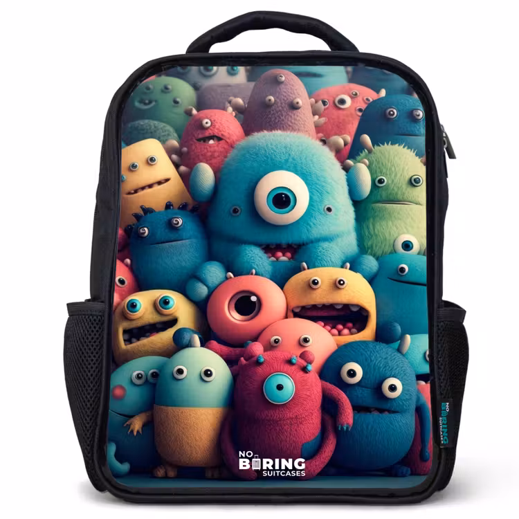 Sac à dos enfant - Noir - Échantillons souples et convexes — 1