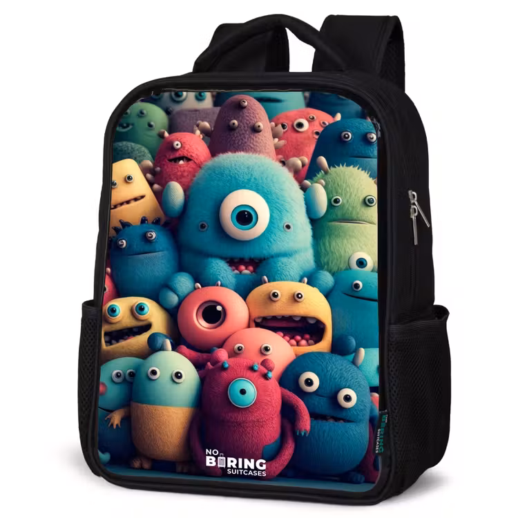 Sac à dos enfant - Noir - Échantillons souples et convexes — 6