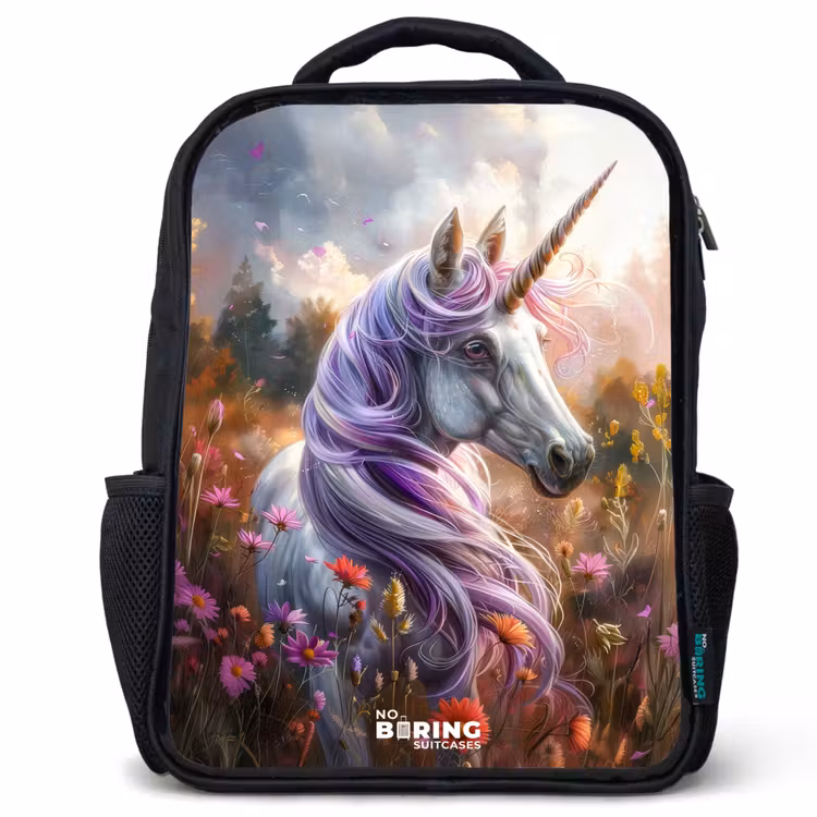 Sac à dos enfant - Noir - Lavande corne de printemps — 1
