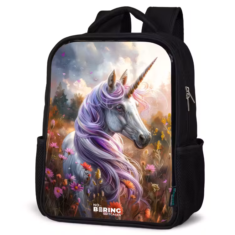 Sac à dos enfant - Noir - Lavande corne de printemps — 6