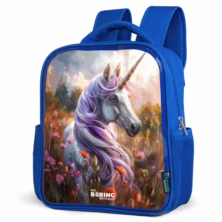 Sac à dos enfant - Bleu - Lavande corne de printemps — 7