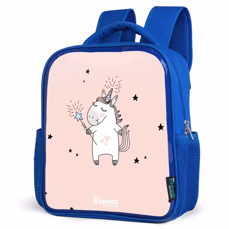 Sac à dos enfant - Bleu - Licorne signée avec baguette magique — 7