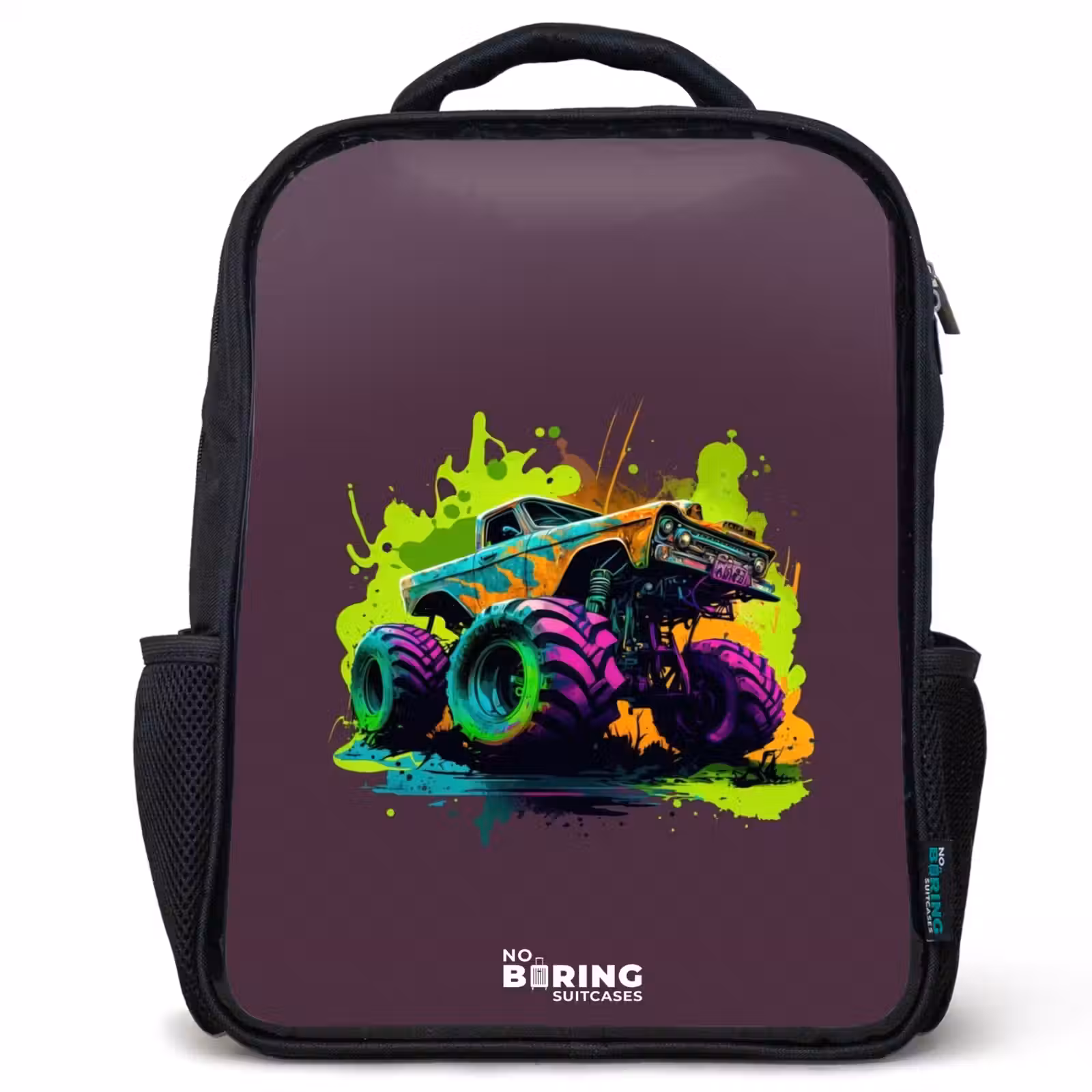 Sac à dos enfant - Noir - Roues néon — 1