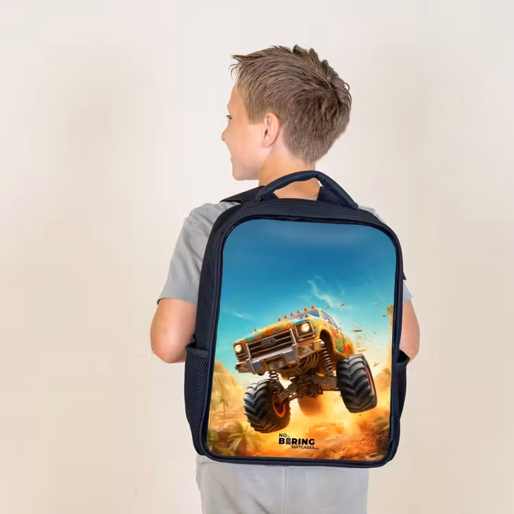 Sac à dos enfant - Noir - Coureur de sable — 2